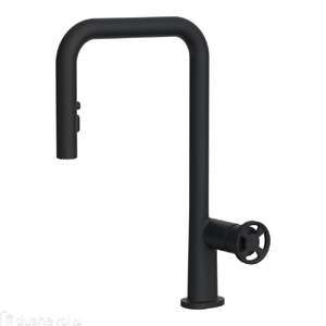 Смеситель для кухни Omoikiri Arita-SB-GB 4994355 с вытяжным изливом, графит