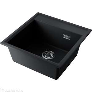 Кухонная мойка из камня Omoikiri Daisen 51 см 4997303 черная