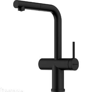 Смеситель для кухни Omoikiri Karatsu-S GB 4994611 под фильтр, с вытяжным изливом, графит