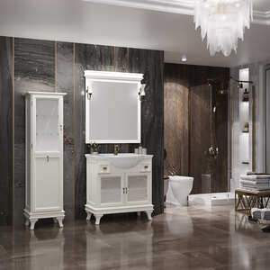 Мебель для ванной комнаты Opadiris Борджи 85 слоновая кость