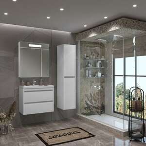 Мебель для ванной комнаты Opadiris Фреш 70 см белый