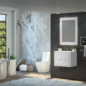 Мебель для ванной комнаты Opadiris Луиджи 70 белый матовый
