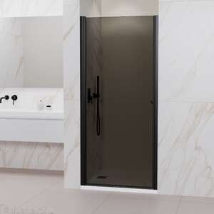 Душевая дверь в нишу RGW Passage 60x195 PA-03 NEW 54080306-34 стекло тонированное, профиль черный