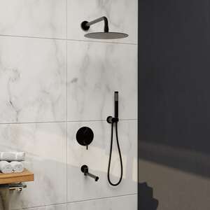 Встраиваемая душевая система RGW Shower Panels 51140855-04 черная