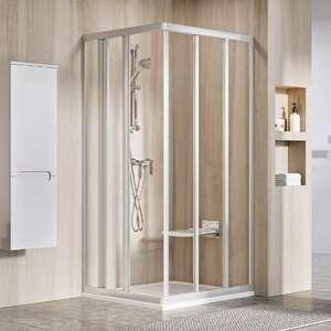 Душевой уголок Ravak ASRV3-90 сатин+Transparent