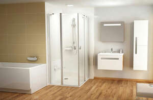 Мебель для ванной комнаты Ravak Chrome 80 белый