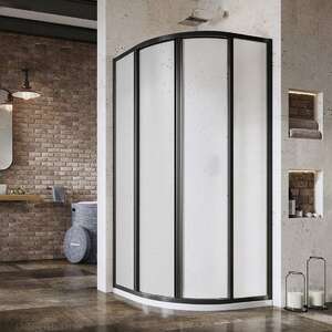 Душевой уголок Ravak Supernova SKCP4-80 80х80 черный+Pearl