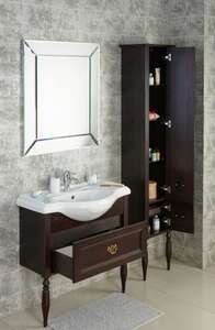 Мебель для ванной комнаты Roca America 85 дуб тёмный шоколад