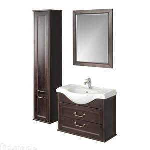 Мебель для ванной комнаты Roca America Evolution W 105 дуб тёмный, 2 ящика