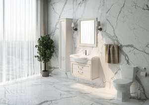 Мебель для ванной комнаты Roca America Evolution W 85 дуб светлый, 2 ящика