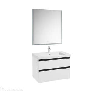 Мебель для ванной комнаты Roca Domi 80 белый глянец