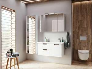 Мебель для ванной комнаты Roca Etna 100 белый глянец, подвесная 7.8573.0.280.6