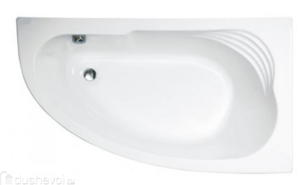 Акриловая ванна Roca Merida 170x100 асимметричная правая белая ZRU9302993