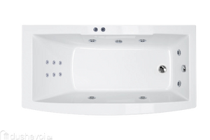 Гидромассажная ванна Royal Bath Fato 170x85 RB326100CO белая