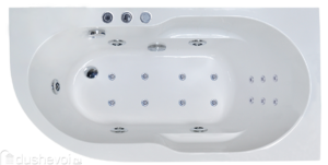 Гидромассажная ванна Royal Bath Azur De Luxe 160x80 R