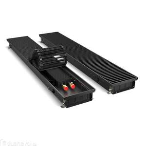 Конвектор внутрипольный Royal Thermo ATRIUM-75/200/800-DG-U-BL черный