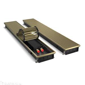 Конвектор внутрипольный Royal Thermo ATRIUM-75/200/800-DG-U-LB светлая бронза