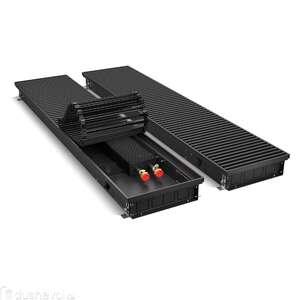 Конвектор внутрипольный Royal Thermo ATRIUM-75/250/800-DG-U-BL черный