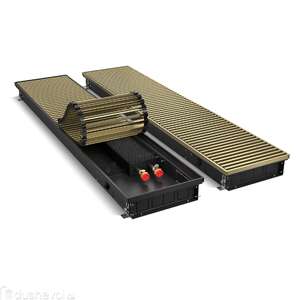 Конвектор внутрипольный Royal Thermo ATRIUM-75/250/800-DG-U-LB светлая бронза