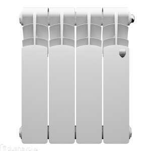 Радиатор алюминиевый Royal Thermo Revolution A 350 4 секции, белый
