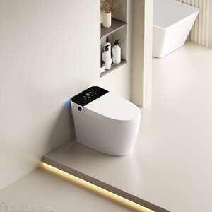 Унитаз электронный с функцией биде SantiLine SL-5034  безободковый, с сиденьем микролифт, белый