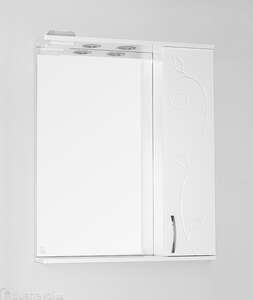 Зеркало со шкафчиком Style Line Фьюжн 65