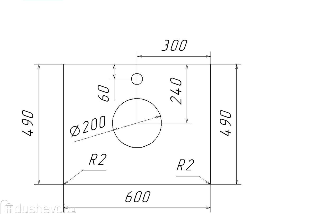 Столешница 240 на 60