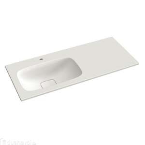 Раковина из литьевого мрамора Taliente Barselona 120 см ФР-00006480 L белая