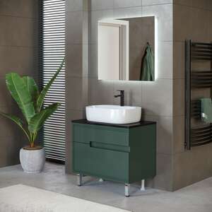 Мебель для ванной комнаты Taliente Cevia 80 зеленая