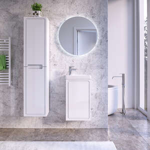Мебель для ванной комнаты Taliente Olejio 40 см белая