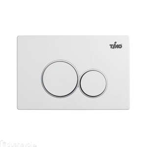Кнопка для инсталляции Timo Kulo FP-001W 25 см, белая