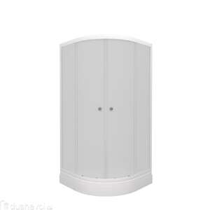 Душевой уголок Тритон Вельвет 90х90 А Щ0000063056 стекло Вельвет, профиль белый, с поддоном