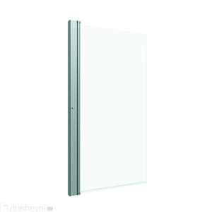 Шторка для ванны Тритон Соло-Квад 75x140, профиль хром, стекло прозрачное