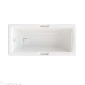 Акриловая ванна Тритон Алекса 160х75 Щ0000049163 с ручками, белая