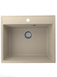 Кухонная мойка из камня Ulgran Quartz 58 см Forte 580-03 бежевая