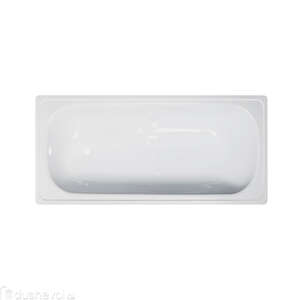 Ванна стальная ВИЗ Rianto 150x70 RV-150 белая орхидея, с опорной подставкой и рантом