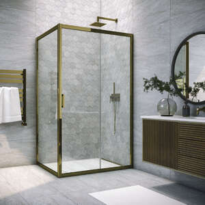 Душевой уголок Vegas-Glass ZP+ZPV TUR+NOVO 100x70 ZP+ZPV TUR NOVO 100*70 05 01 профиль бронза, стекло прозрачное