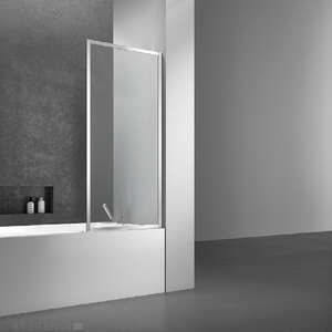 Шторка для ванны Vincea  70x140 VSB-41700CL стекло прозрачное, профиль хром