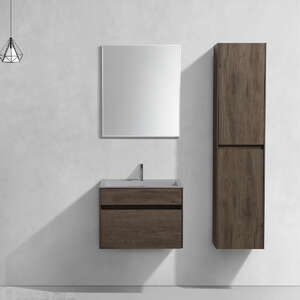 Мебель для ванной комнаты Vincea  Chiara 60  тёмный дуб