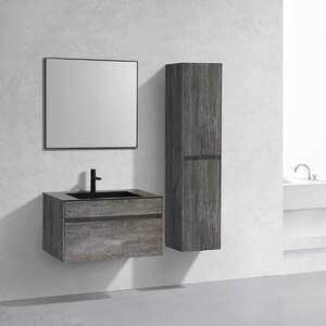 Мебель для ванной комнаты Vincea  Chiara 80  серый камень