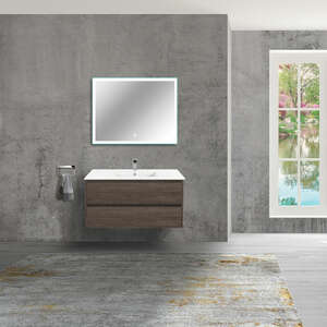 Мебель для ванной комнаты Vincea  Gio 100 тёмный дуб