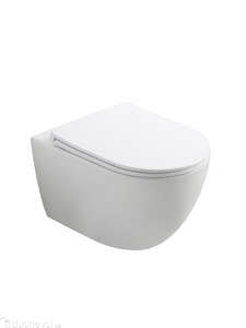 Унитаз подвесной WONZON & WOGHAND Nile WW-UP2210-GW белый глянцевый, безободковый, с крышкой микролифт