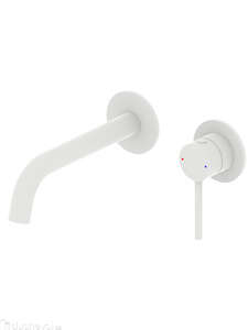 Встраиваемый смеситель для раковины WONZON & WOGHAND Stick WW-88869017-MW белый матовый