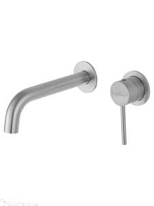 Встраиваемый смеситель для раковины WONZON & WOGHAND Stick WW-88869017-BN брашированный никель