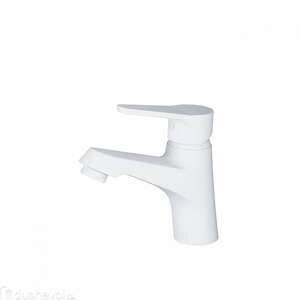 Смеситель для раковины WONZON & WOGHAND WW-A40212-MW белый