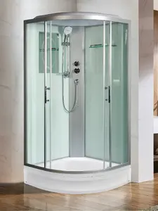 Душевая кабина WeltWasser WW500 WERRA XL 1002 100x100 стекло прозрачное, профиль хром