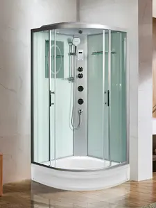 Душевая кабина WeltWasser WW500 WERRA XL 904 90x90 стекло прозрачное, профиль хром