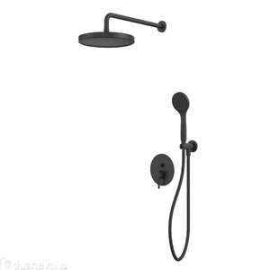 Встраиваемая душевая система Whitecross Y YSET04BASICBL черная матовая