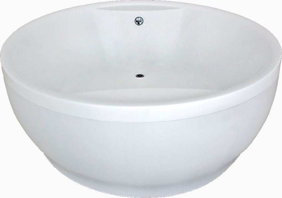 Акриловая ванна 1marka OMEGA New 180x180 круглая, цвет нет