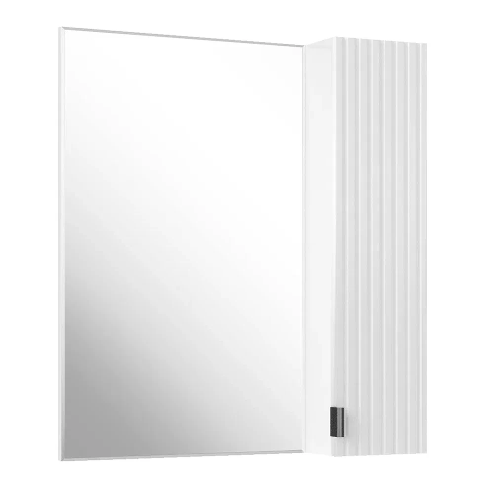 Зеркальный шкаф ASB-mebel Дора 60 см 9962 белый - фото 1